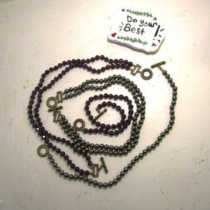 3 Strand, 1 Removable MLM Strands 19 Inches long.